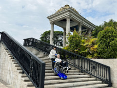 Pásový schodolez TR250T s invalidním vozíkem (12)